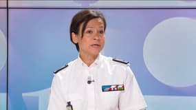 Sonia Fibleuil, porte-parole de la Police nationale, sur BFMTV le 24 septembre 2023.