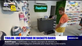 Toulon: une boutique de baskets rares