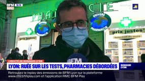 Covid-19: ce pharmacien lyonnais doute de la possibilité de prioriser les tests