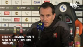 Lorient - Rennes : "On se sent solide", confirme Stéphan