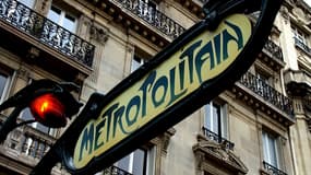Le métro parisien - Image d'illustration