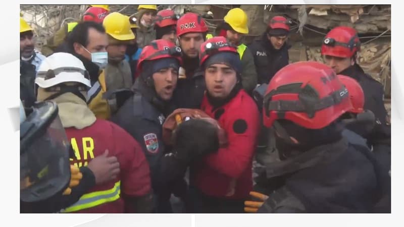 Turquie: une femme et un enfant sortis vivants des décombres par une équipe du Salvador