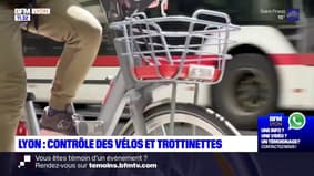 Lyon: des contrôles de la police municipale avaient lieu pour verbaliser les comportements dangereux à trottinette et vélo