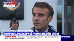 Emmanuel Macron sur les deux enquêtes ouvertes par le Parquet national financier: "Il faut que la transparence soit faite" 