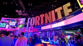 Le stand Fortnite lors de l'E3 2019
