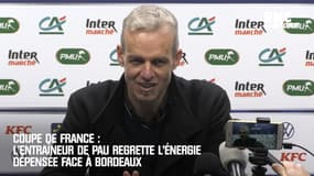 Coupe de France : L’entraîneur de Pau regrette l’énergie dépensée face à Bordeaux 
