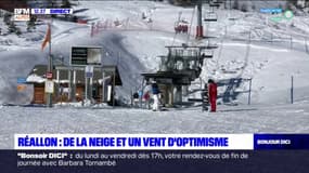 La station de Réallon retrouve son cadre hivernal grâce à des chutes de neige