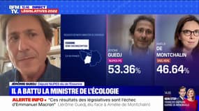 Pour Jérôme Guedj (Nupes), les résultats des législatives sont "l'échec d'Emmanuel Macron"