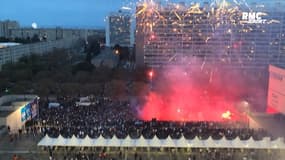 OM - Nice : Chaude ambiance autour du Vélodrome avant le choc