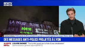 Messages anti-police à Lyon: pour Andréa Kotarac, porte-parole du RN, "quand on s'attaque à l'uniforme républicain, on s'attaque à l'ordre républicain"