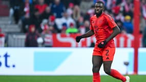 Dayot Upamecano avec le Bayern Munich, à l'Allianz Arena le 1er février 2025