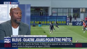 Le rituel de William Gallas durant la Coupe du monde 2006 avant de quitter sa chambre pour le match !