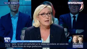 Black blocs : "Pourquoi ces groupuscules ne sont pas dissous ?", Marine Le Pen