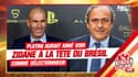 Platini aurait aimé voir Zidane sélectionneur du Brésil