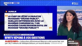 C'est quoi un masque "grand public" ? BFMTV répond à vos questions