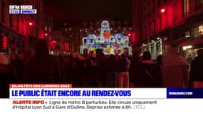 Lyon: le premier bilan de la Fête des lumières 2023