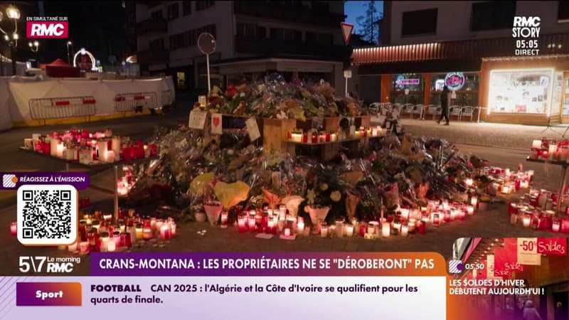 Crans-Montana : Les propriétaires ne se "déroberont" pas