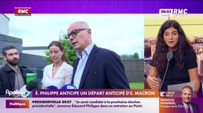 Édouard Philippe anticipe un départ anticipé d'Emmanuel Macron