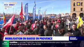 Grève du 15 mars: une mobilisation en baisse en Provence