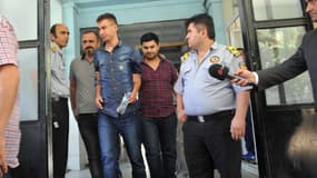 Un des policiers arrêtés, le 22 juillet 2014 à Istanbul