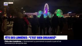 "C'est bien organisé": les visiteurs de la Fête des Lumières conquis à Lyon