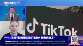 Interdiction de TikTok: "Tous les réseaux sociaux sont aujourd'hui désignés comme des dangers", explique Fabrice Epelboin, enseignant à Sciences Po 