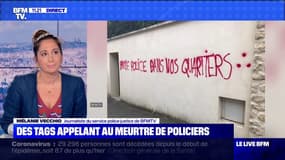Une quinzaine de tags anti-police découverts à Ivry-sur-Seine