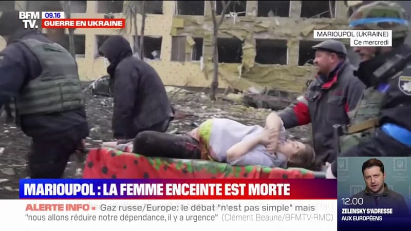Guerre en Ukraine: la femme enceinte touchée par le bombardement de la maternité de Marioupol est morte