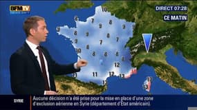 La météo pour ce jeudi 8 octobre 2015