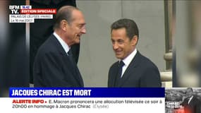 Jacques Chirac et Nicolas Sarkozy, deux hommes aux relations tumultueuses