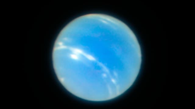 Une Incroyable Image De Neptune Capturee Avec Une Precision Inedite