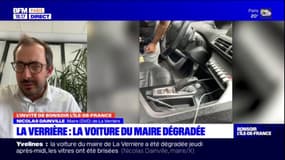 Yvelines: le maire de La Verrière pense que sa voiture "a été délibérément ciblée"