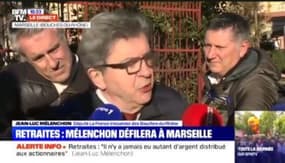 Retraites: Jean-Luc Mélenchon estime "qu'il n'y a pas de problème de financement"