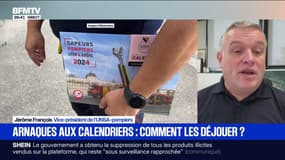 Arnaques aux calendriers: "La première chose à regarder, c'est la tenue vestimentaire", souligne Jérôme François (UNSA-pompiers)