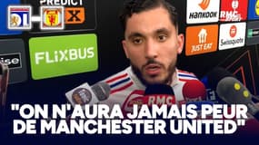 "On n'aura jamais peur", Cherki se paye Manchester United