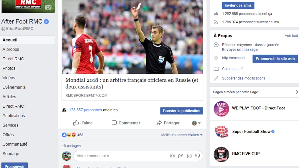 La page Facebook de l'After La page Facebook de l'After