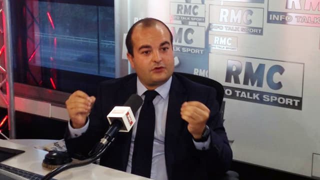 David Rachline, sénateur maire Front National de Fréjus, ce lundi dans les Grandes Gueules sur RMC.