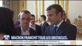 Emmanuel Macron franchit tous les obstacles