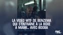 La vidéo WTF de Benzema qui s'entraîne à la boxe à Miami... avec Booba
