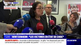 Fadila Khattabi, ministre chargée des Personnes handicapées, sur l'incendie à Wintzenheim: "Les victimes sont en état de choc"