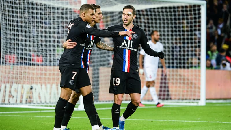 A. Di Maria - K. Mbappé - P. Sarabia