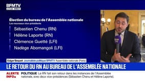 Marschall Truchot : Le retour du RN au bureau de l'Assemblée nationale - 01/10