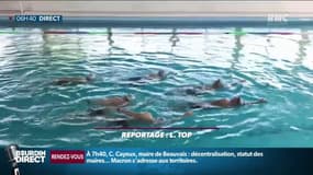 Inspiré par "Le Grand Bain",  des hommes se lancent dans la natation synchronisée 