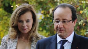 François Hollande et Valérie Trierweiler