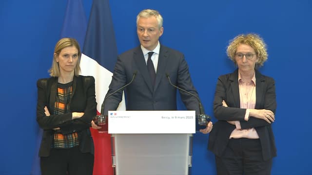 Bruno Le Maire, ministre de l'Economie et des Finances