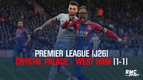Résumé : Crystal Palace - West Ham (1-1) - Premier League