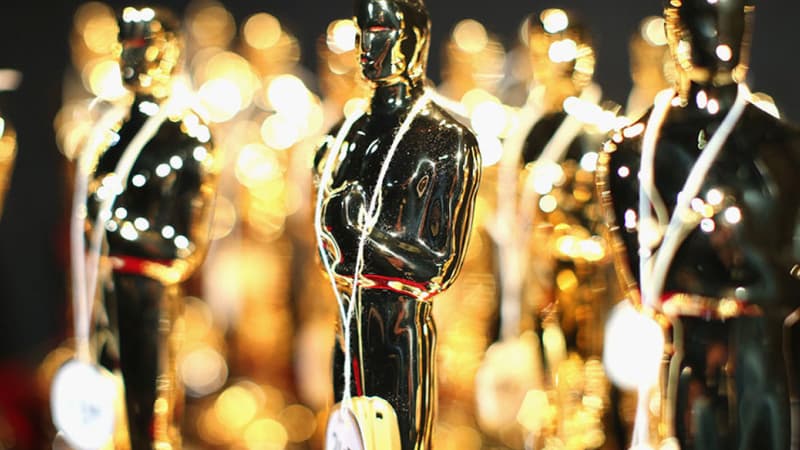 Les statuettes des Oscars, exposées en 2014 