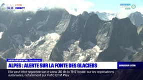 Alpes: alerte sur la fonte des glaciers
