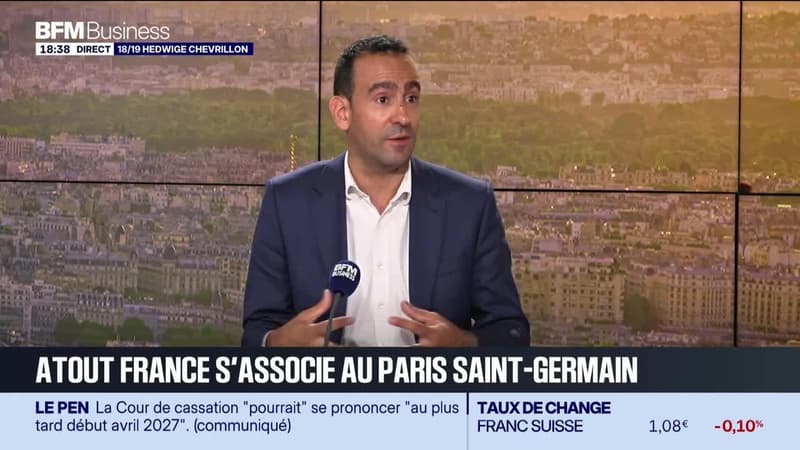 Adam Oubuih (Atout France) : Atout France s'associe au Paris Saint-Germain - 08/07