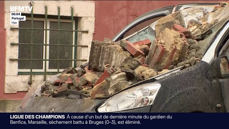 Portugal: la tempête Kristin a fait au moins quatre morts